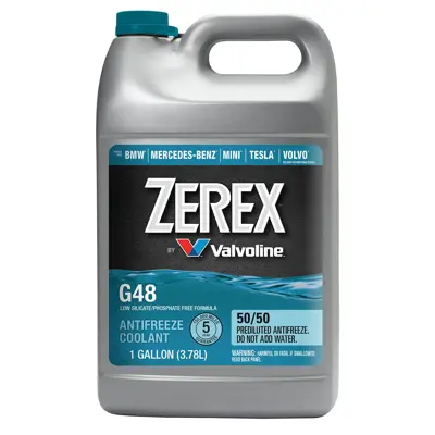Zerex G48 Cooling System Antifreeze Coolant Ready To Use 1 gal (US