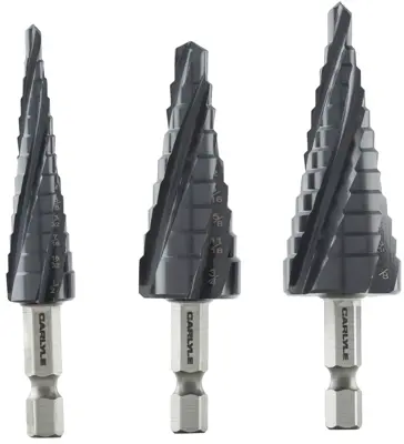 CARLYLE 3PC Step Drill Bit Set CPW CM35SDBS3 | Product Details