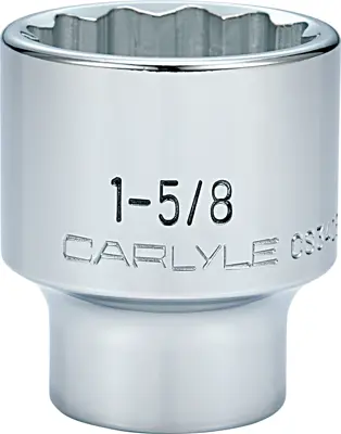 Carlyle Socket 1-5/8 in 12 Points Chrome Plated CHT CS34052 | Buy