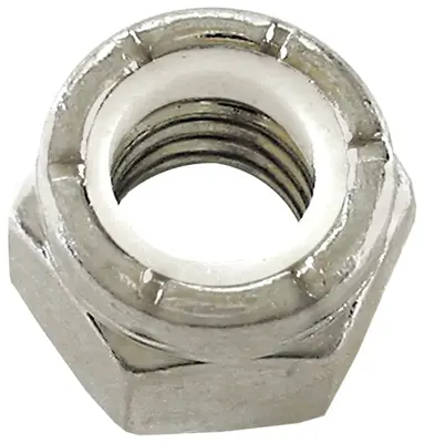 PAPCO Nylon Insert Lock Nut Class 8 Zinc Plated DIN 985 M8 x 1.25